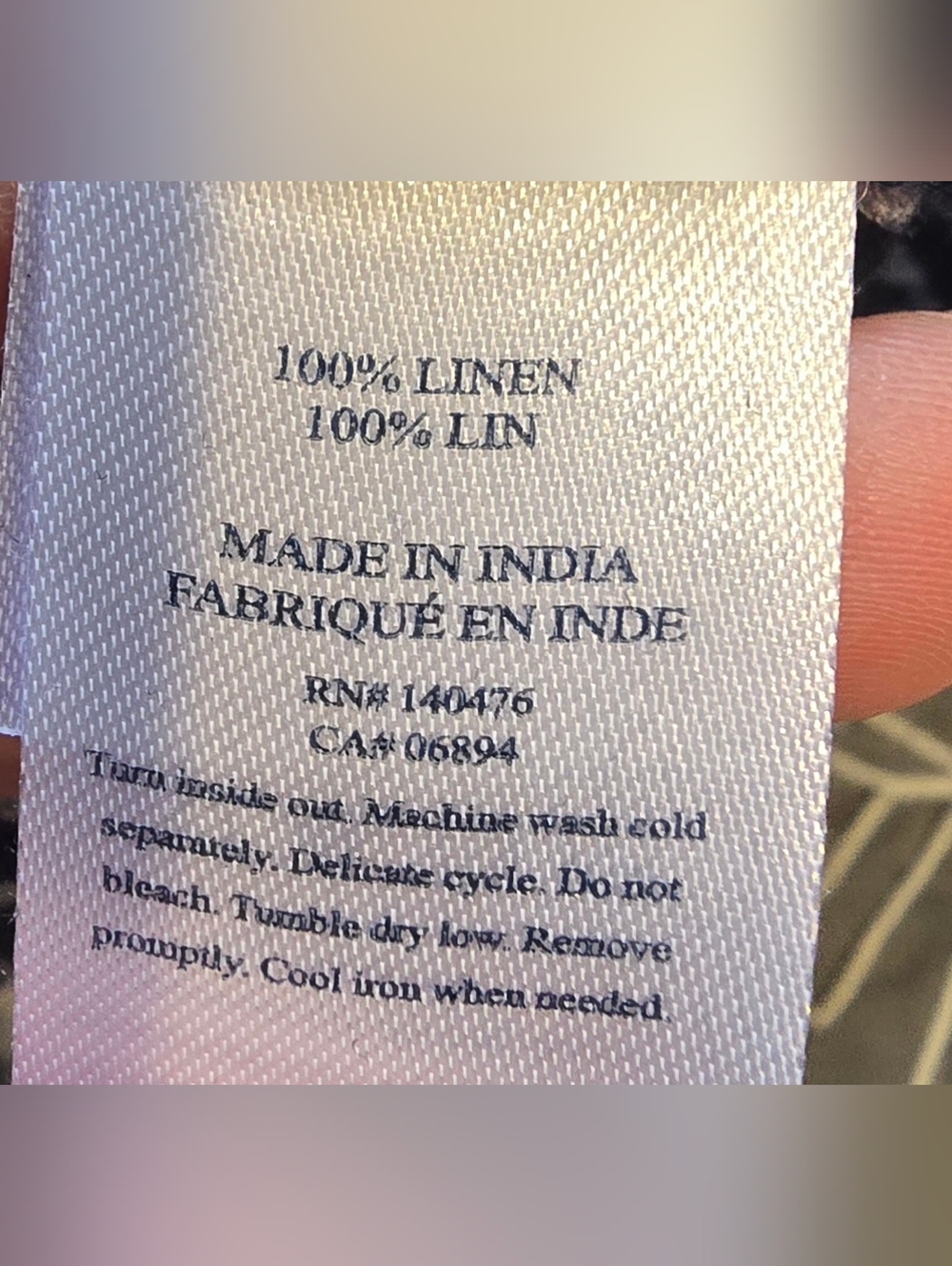 Faherty Margarita Linen Maxi Dress Size XS - Picture 4 of 7